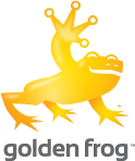 Logo de Golden Frog
