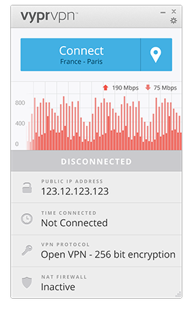 VyprVPN for Windows screenshot